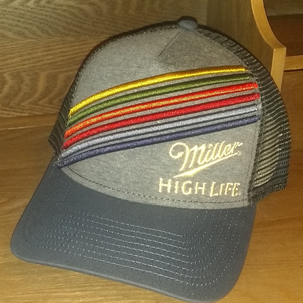 New Miller High Life Beer Truckers Cap - Picture 3 of 4